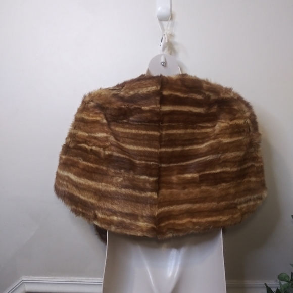 Vintage Mink Stole Rare Larger Size From Steinfeld's Tucson - Picture 10 of 11
